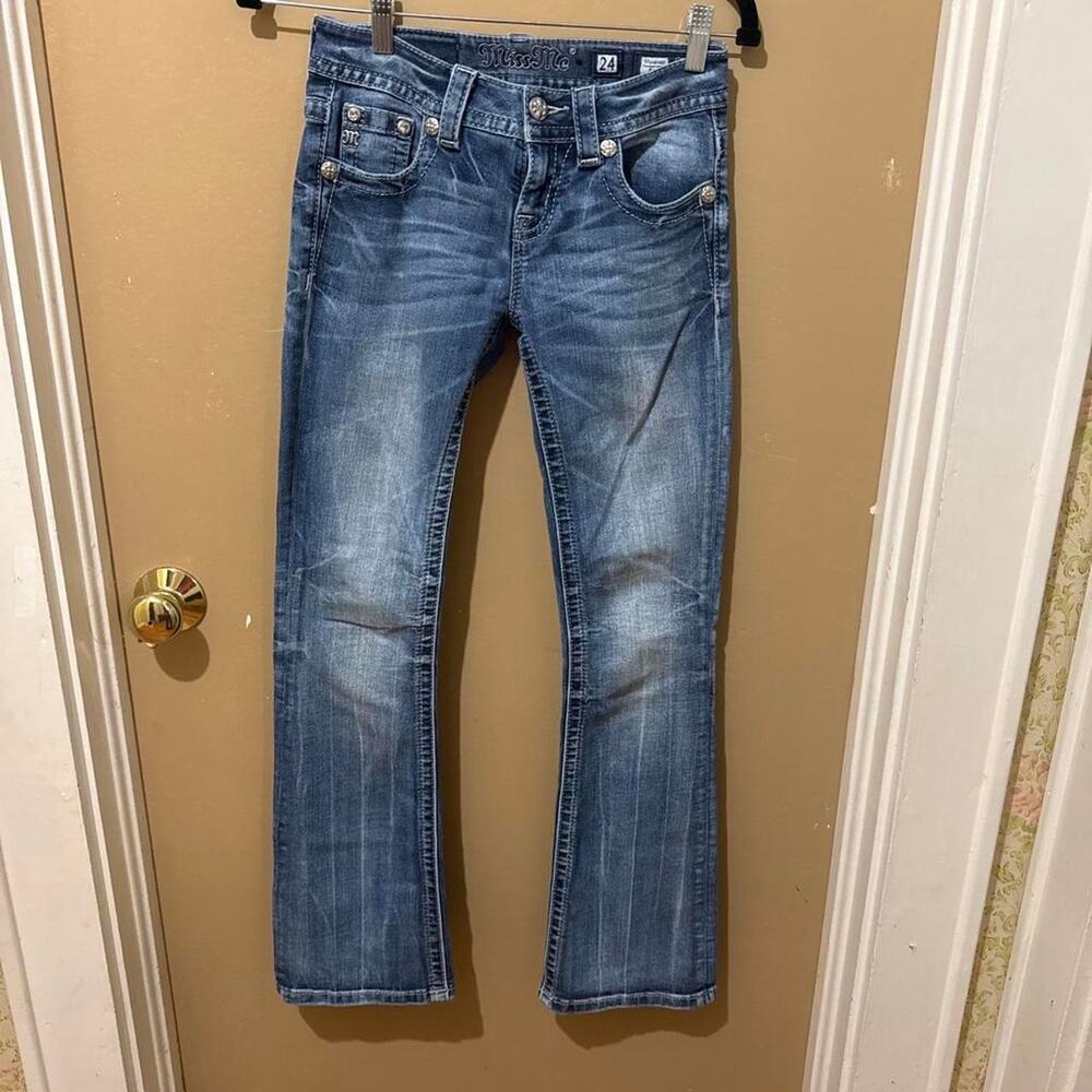 Miss me low rise bootcut jeans